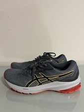 Asics GT-1000 11 Sheet Rock Gray Black Running Shoes Sneakers Mens 8 4E Wide