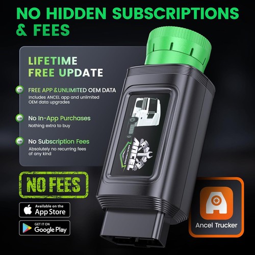 Heavy Duty Truck Diesel OBD Scanner Diagnostic Speed Limit Adjustment For Volvo - Picture 8 of 10