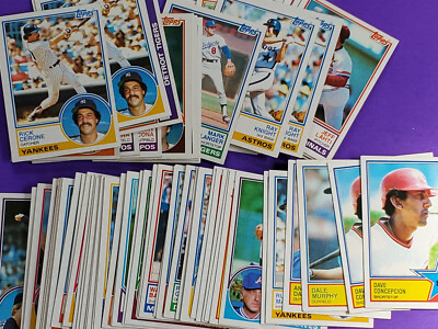 1983 TOPPS BASEBALL TRADING CARDS 501-792 YOU PICK FREE SHIPPING 50% OFF 2 +
