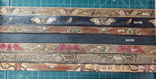 Leather Belt | Beautiful Designed Leather | Western Design 38mm Leather Belts