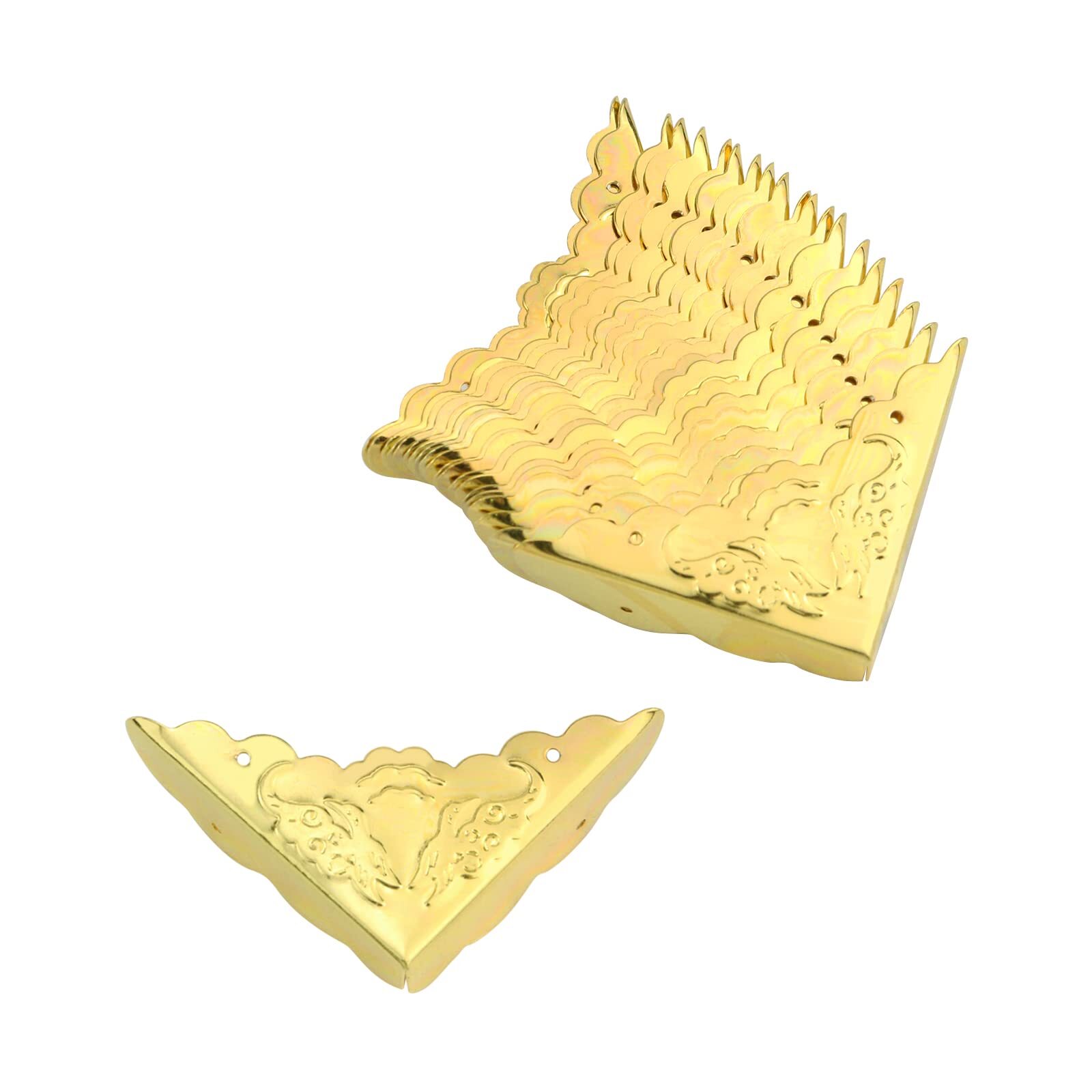 Decorative Corner Protectors Box Edge Protector Iron Corner Guards Golden Cor...