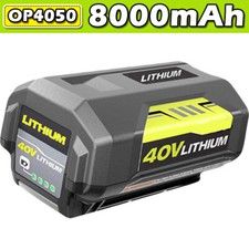 Battery for Ryobi 40 Volt Lithium OP4050 OP40602 OP40261 OP4060 OP4030 6.0/8.0Ah