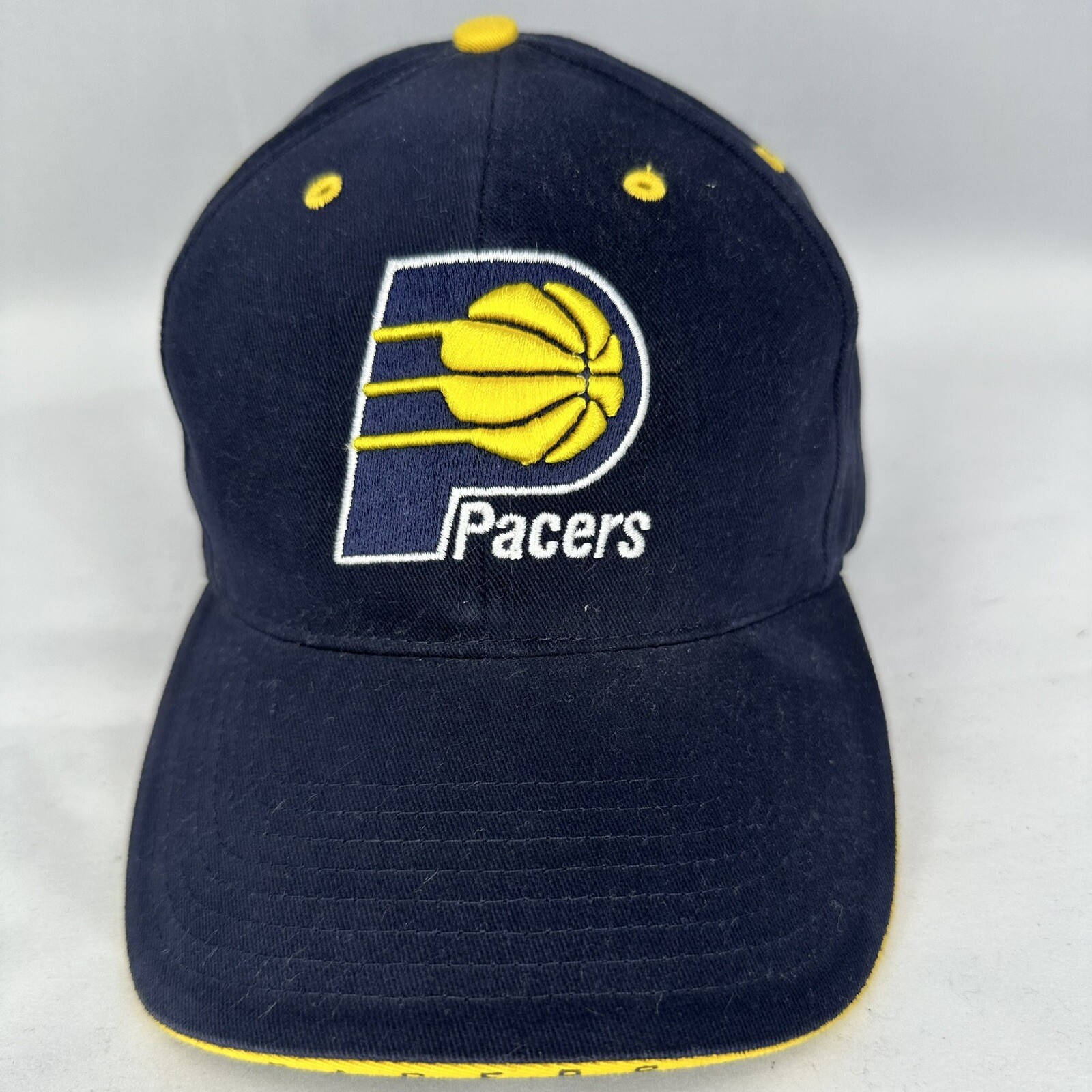 Indiana Pacers NBA Elevation Adjustable Navy Cotton Hat