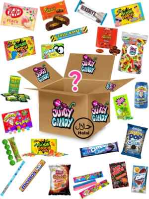 Halal Süßigkeiten Box XL | XL Halal Candy Box | Halal Süßigkeiten Zufallsbox