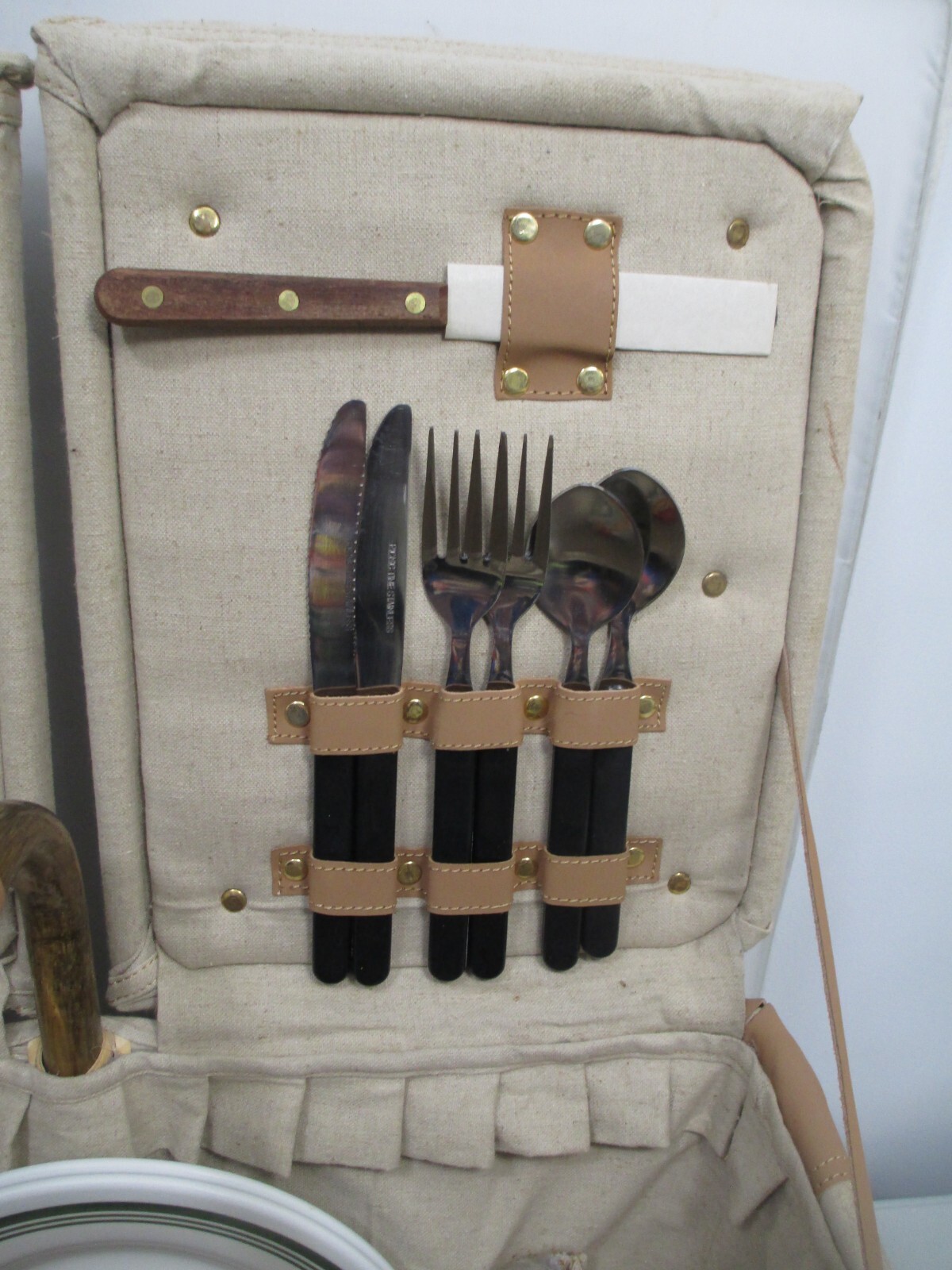 Vintage Picnic Time Service For 2 Deluxe Picnic Basket eBay