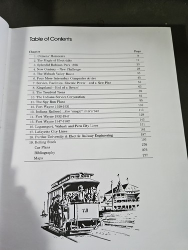 Fort Wayne And Wabash Valley Trolleys (Hardcover)(Used) - Picture 3 of 5