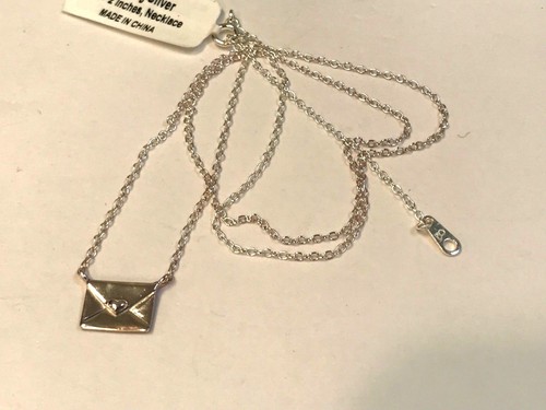 Set collana borsetta argento sterling Parla con il cuore, scrivi con la tua anima - Foto 8 di 10