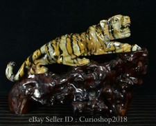 Tiger 寿山石主中国风雕像、雕像| eBay