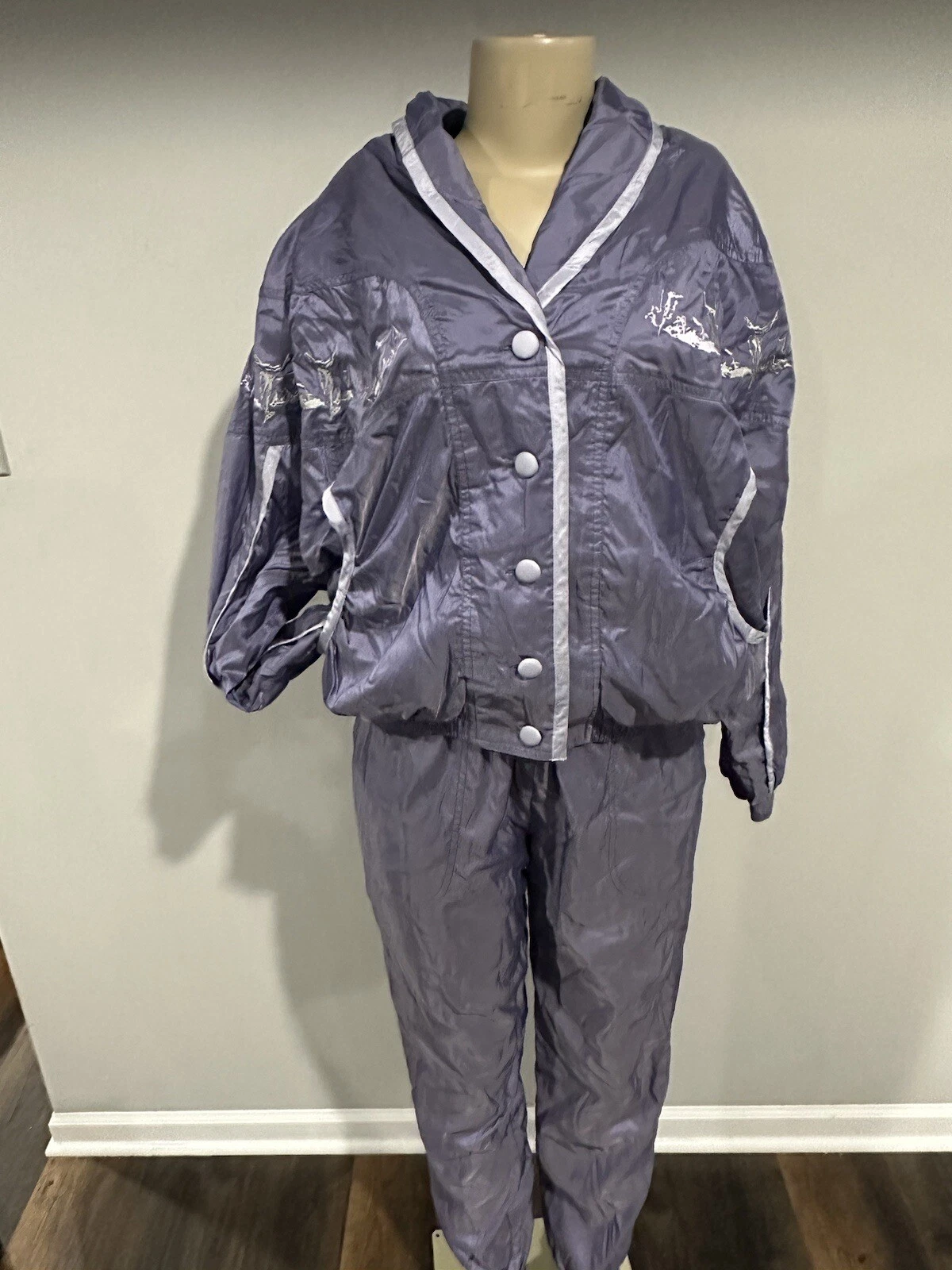 Supreme Court Nike Tracksuit Taille Moyenne Vintage Rare Épaules Pantalon Veste