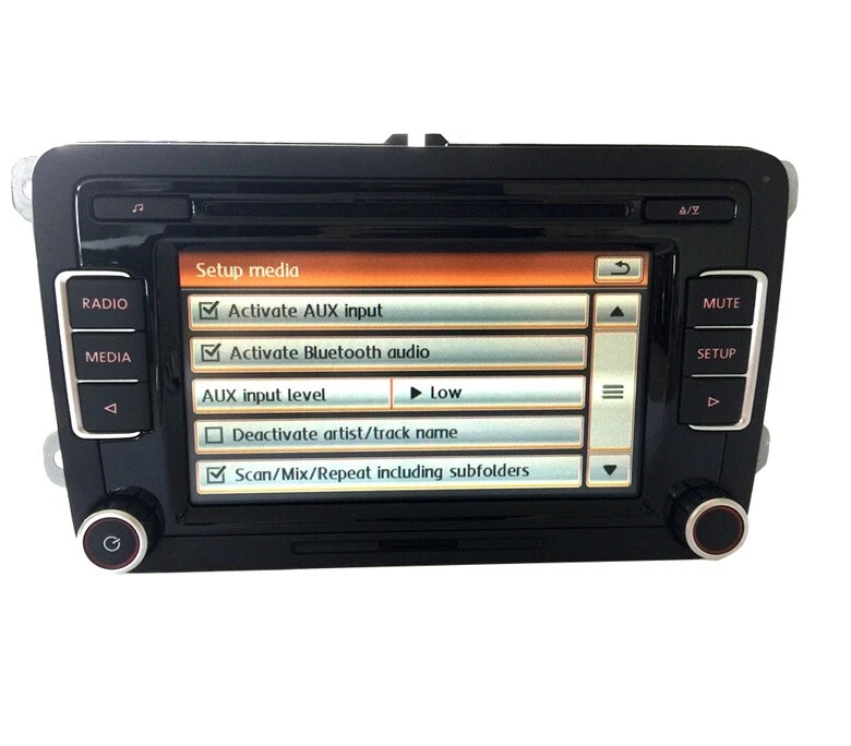 VW Autoradio RCD510 + USB Kabel + RVC für Golf Touran Passat Polo Caddy CC Jetta - Bild 2 von 4