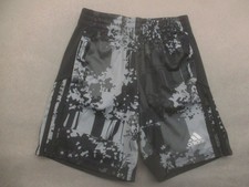 Adidas Size 8 Boys Multicolor Pockets Elastic Waist Activewear Sport Shorts 456