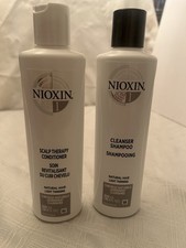 Nioxin System 1 Cleanser Shampoo Scalp Therapy Conditioner 10.1 oz DUO