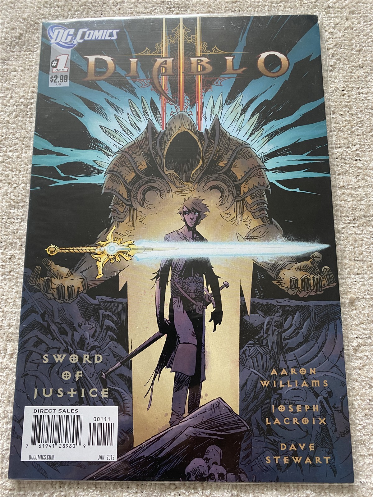 DIABLO #1 DC Comics NM 2012