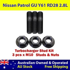 High Tensile Turbo Charger Stud Kit For Nissan Patrol GU Y61 RD28 2.8L