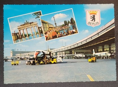 Vintage Postcard - Berlin Tempelhof Airport - Germany