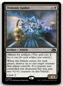 Demonic Junker 83/579 Aetherdrift Rare