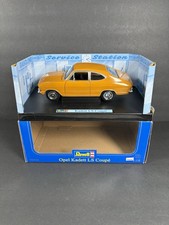 Revell Opel Kadett LS Coupe 1:18 Diecast Model Car Yellow w/ Box Display Base