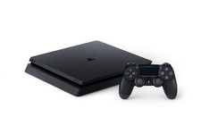 Sony PlayStation 4 Slim Black Console with Controller