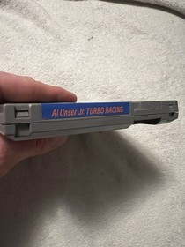 Al Unser Jr Turbo Racing Nintendo NES Cart Only