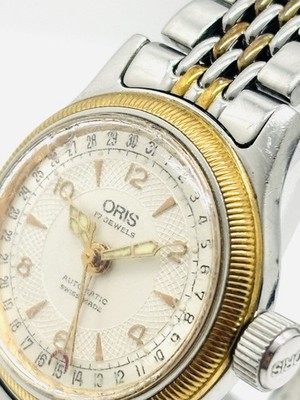 Exc+5] ORIS Big Crown 7464 Pointer Date Gold Automatic Womens