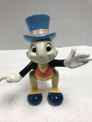 Schmid Disney JIMINY CRICKET Music Box WHEN YOU WISH UPON A STAR Japan Hinged
