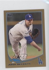 2013 Topps Mini Gold 32/62 Josh Beckett #219 0b5