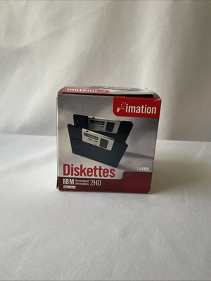 Imation 3.5'' 2HD IBM Floppy Diskettes 1.44MB Fungus Resistant