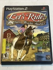 Let's Ride Silver Buckle Stables PS2 (Sony PlayStation 2, 2006)