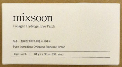 Mixsoon Collagen Hydrogel Eye Patch 30 Pairs  Augenklappe 30 Paare 84g NEU & OVP