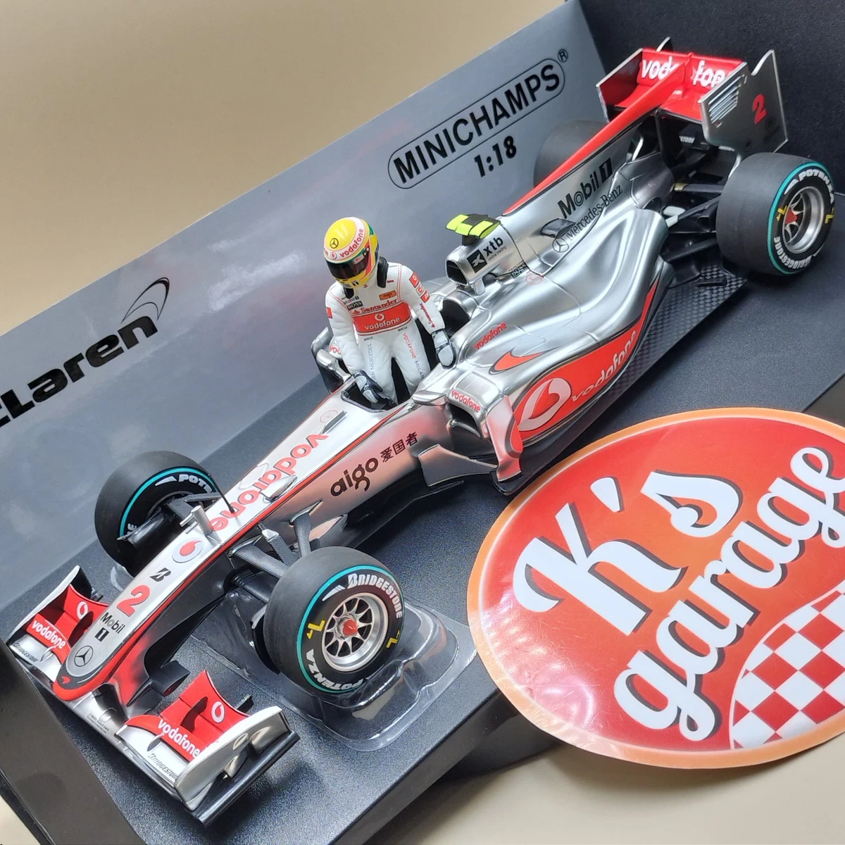 McLaren Mercedes-Benz 1:18 Scale Diecast Formula 1 Cars for sale