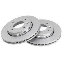 2 Bremsscheiben BelüFtet Ø 258 Mm 24 Mm A.B.S. FüR U.A. Kia Carens