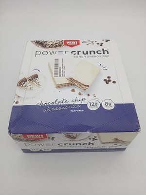 Power Crunch Protein Energy Bar, Chocolate Chip Cheesecake, 12 Bars, 1.4oz 