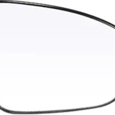 Car Rearview Right Passenger Side Heated Mirror Glass Replacement with Backing P