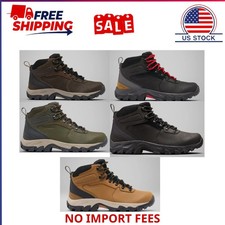 HOT SALE  Columbia Men Newton Ridge Plus II Waterproof Hiking Boot Size Wide 