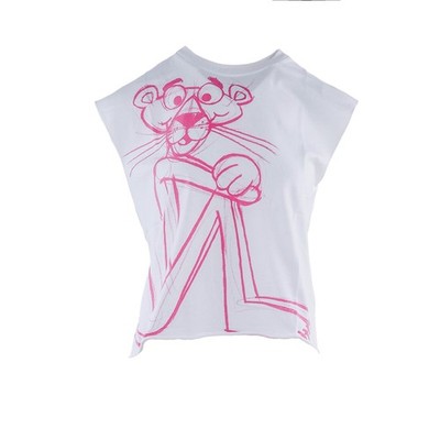Desigual X Pink Panther Women's Top Tank Print Knit 23SWTK49