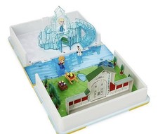Disney Parks Frozen Storybook Foldable Play-set New Elsa Anna Olaf