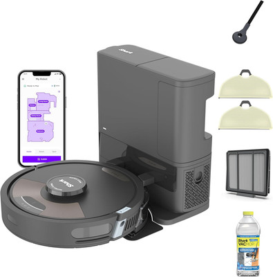plus 2In1 Robot Vacuum & Mop with Sonic Mopping, Home Mapping, HEPA Bagless Self