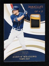 2020 Panini Immaculate Gold /10 Austin Meadows #98 05up
