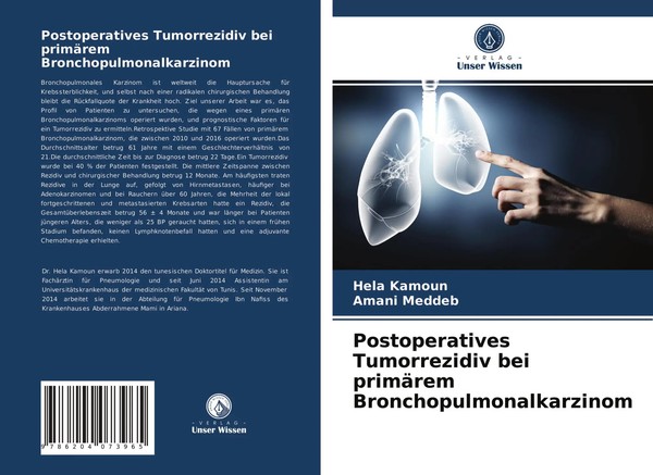 Hela Kamoun (U. A.) | Postoperatives Tumorrezidiv Bei PrimäRem...-image