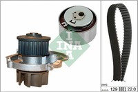 1X Ina 530 0462 30 Wasserpumpe + Zahnriemensatz FüR Zastava Tata