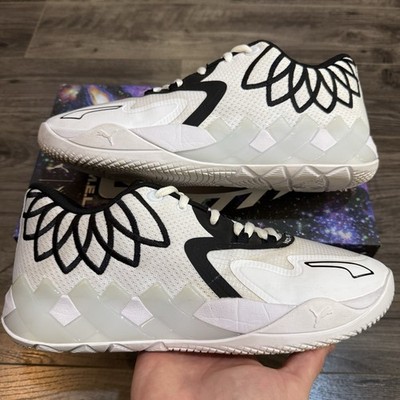 Puma LaMelo Ball MB.01 Lo White Black | 376941-13 | Size 9.5