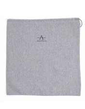 Aquatalia Gray Drawstring Dust Bag Pouch 19.5"x20" Shoe Storage