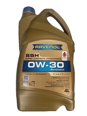 Motoröl RAVENOL 1111138 SSH 0W30 4L [A]