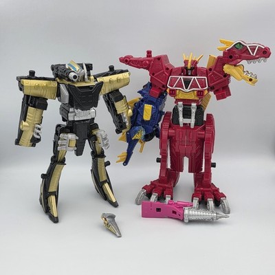 Power Rangers Dino Charge Deluxe Megazord Action Fig Ptera For Parts Incomplete