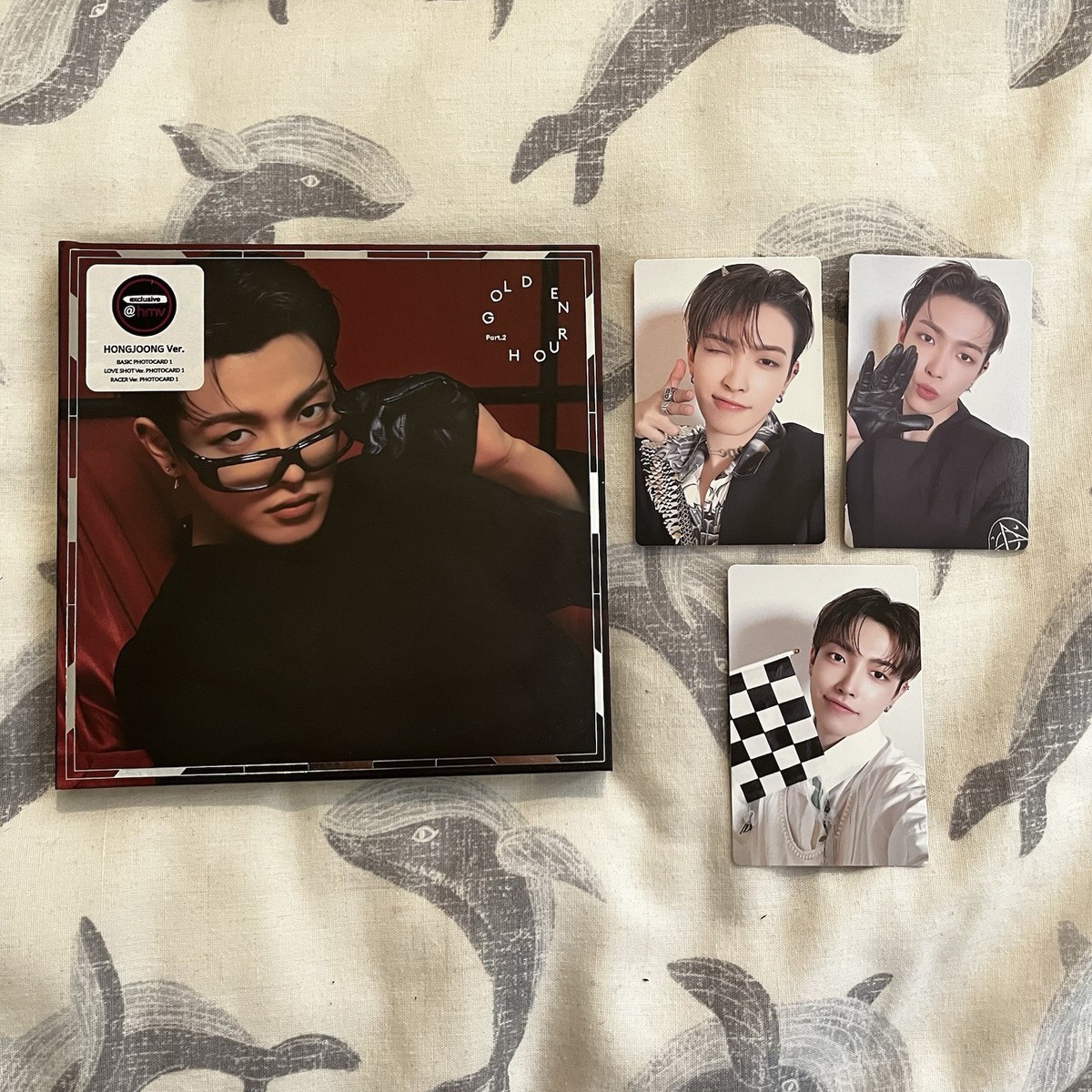 Ateez Golden Hour Part 2 Hongjoong HMV Exclusive Digipack