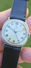 Vintage Tudor by Rolex WWII Cushion Military 31mm Men's 1930's Stainless Watch