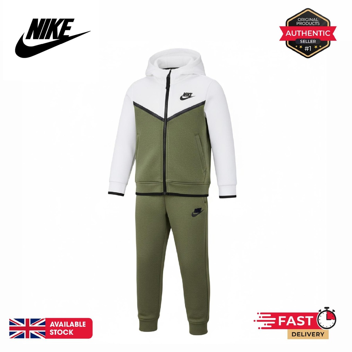 新品未使用 セットアップ NIKETECH COLOR BLOCK Ｌ Nike Tech Fleece Colour Block Tracksuit Infant 66H052ECO | eBay