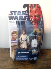 Star Wars The Clone Wars Series Obi-Wan Kenobi CW12 Hasbro 2012 NOS