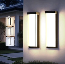 Modern Outdoor LED Wall Light 25W Waterproof IP65 5000K