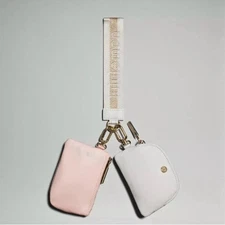 lululemon athletica dual pouch wristlet